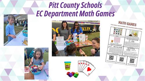 Math activity table with students
